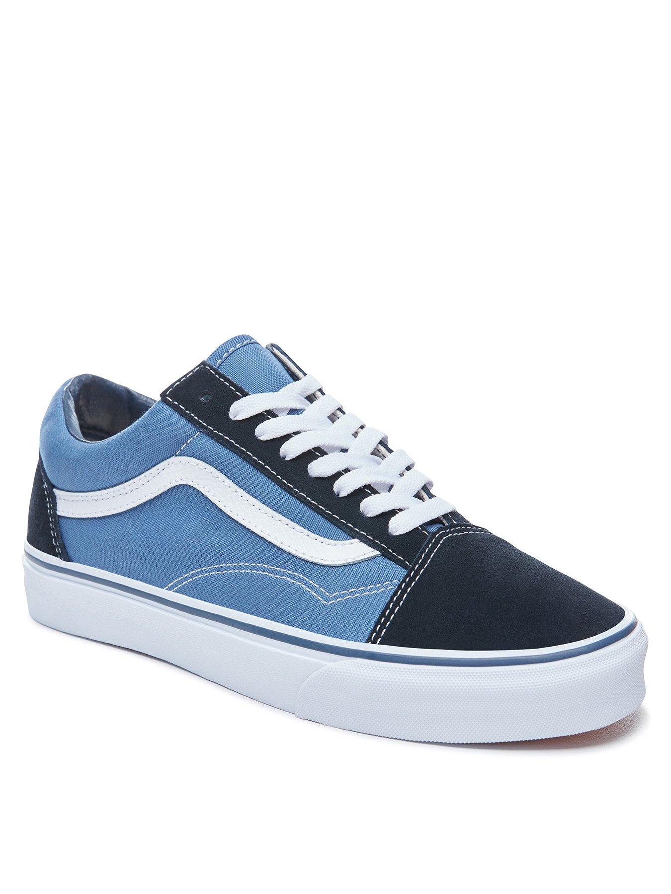 undefined Mens Old Skool Trainers - Blue/Navy/White