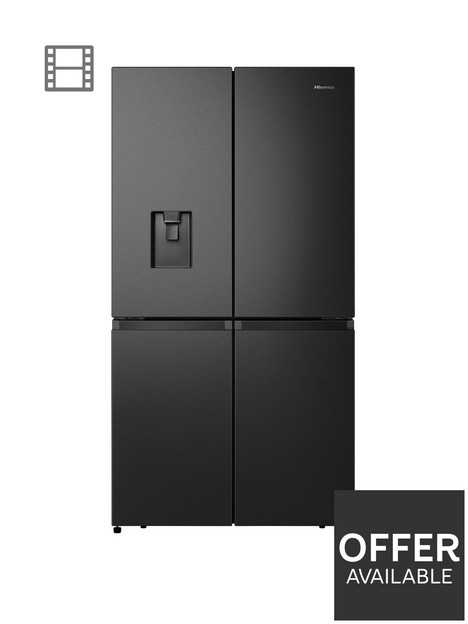 hisense-rq758n4swf1-91cm-width-total-no-frost-american-fridge-freezer-pure-flat-design