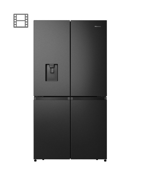 hisense-rq758n4swf1-91cm-width-total-no-frost-american-fridge-freezer-pure-flat-design