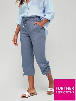 v-by-very-linen-mix-crop-trouser-grey