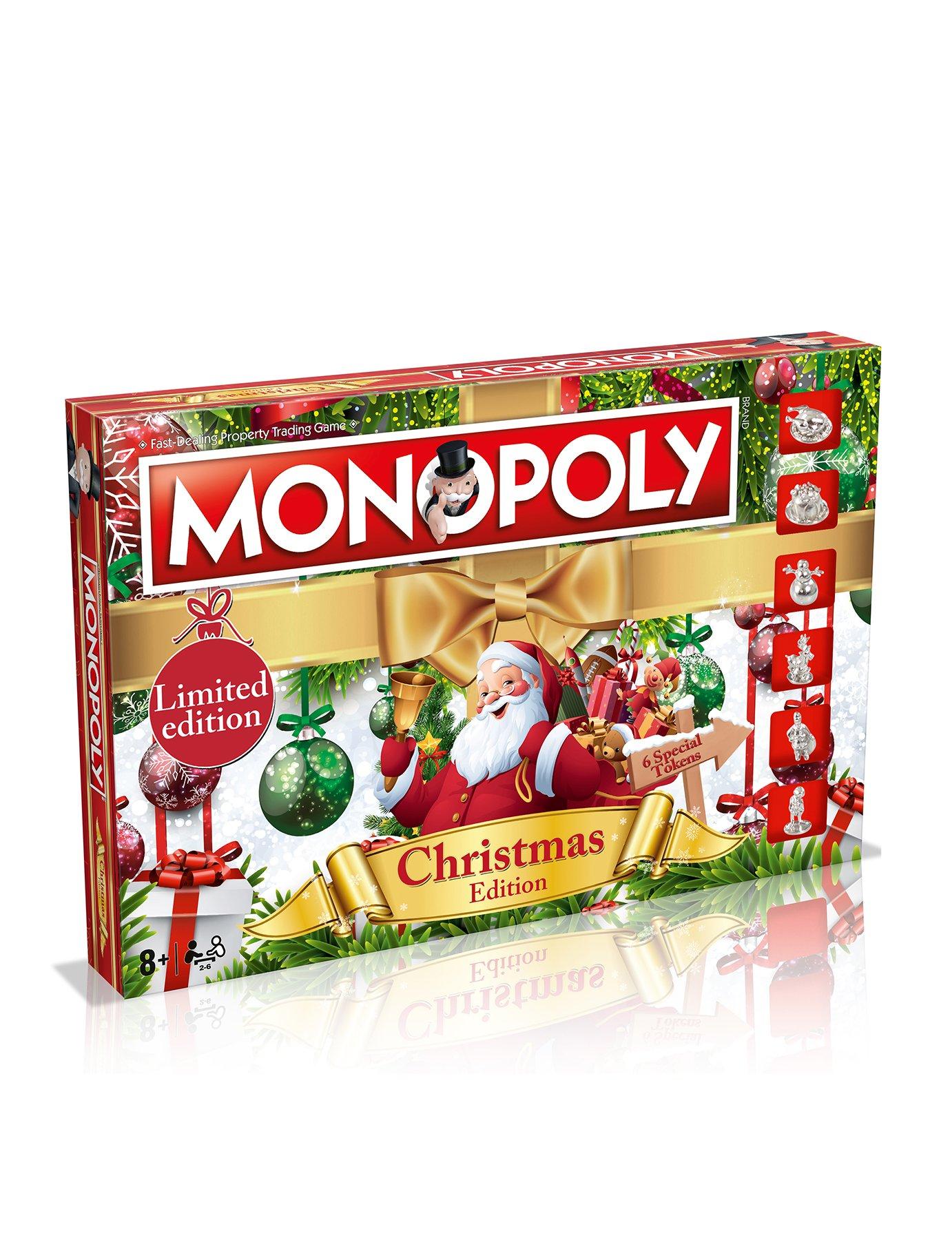 Monopoly Christmas Monopoly Edition Board Game From Hasbro Gaming ...