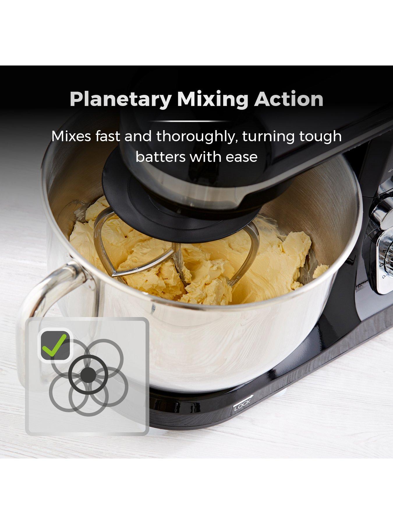 Image 4 of 6 of Tower 1000W Stand Mixer - Chrome