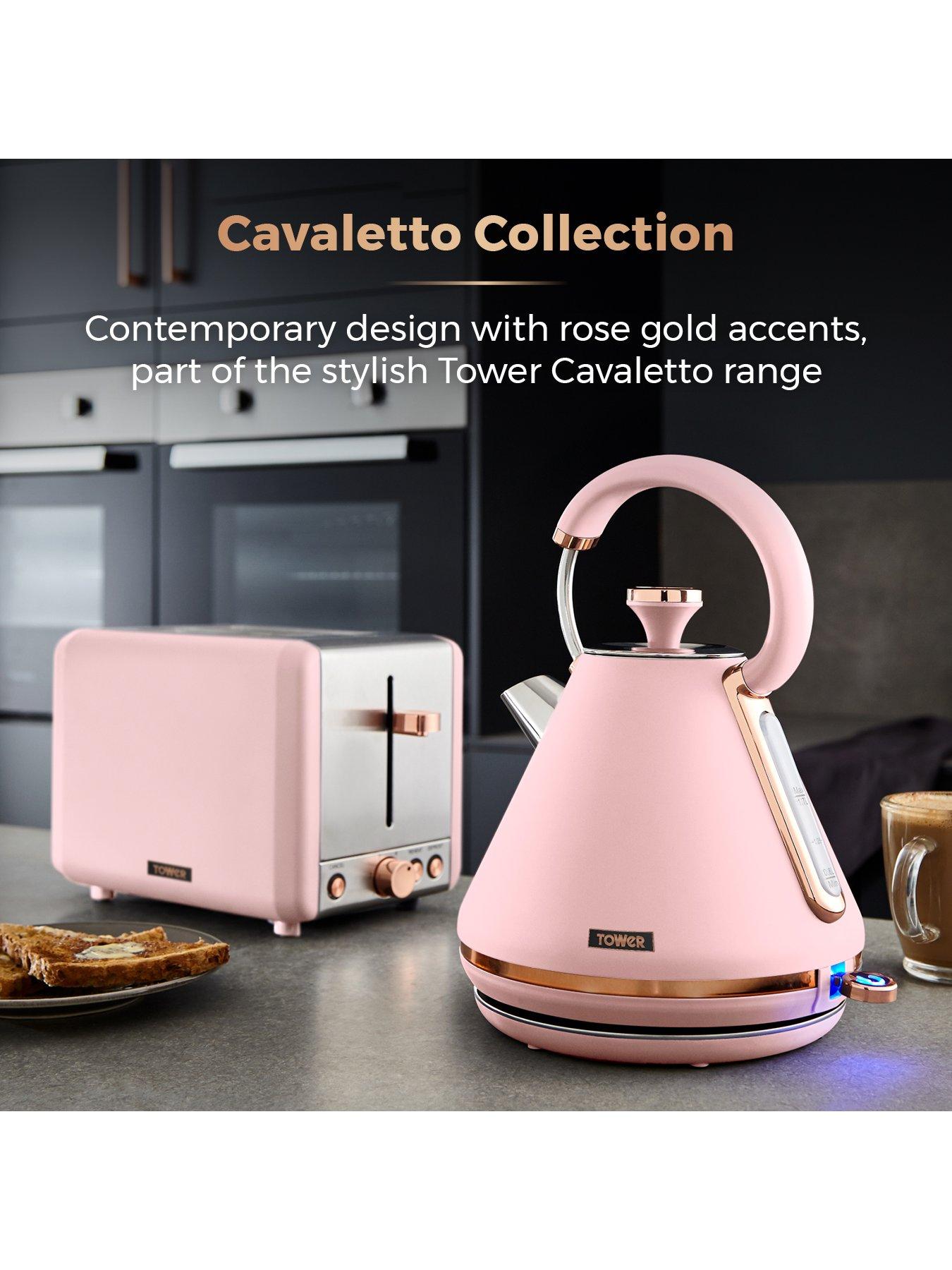Tower kettle rose gold hot sale