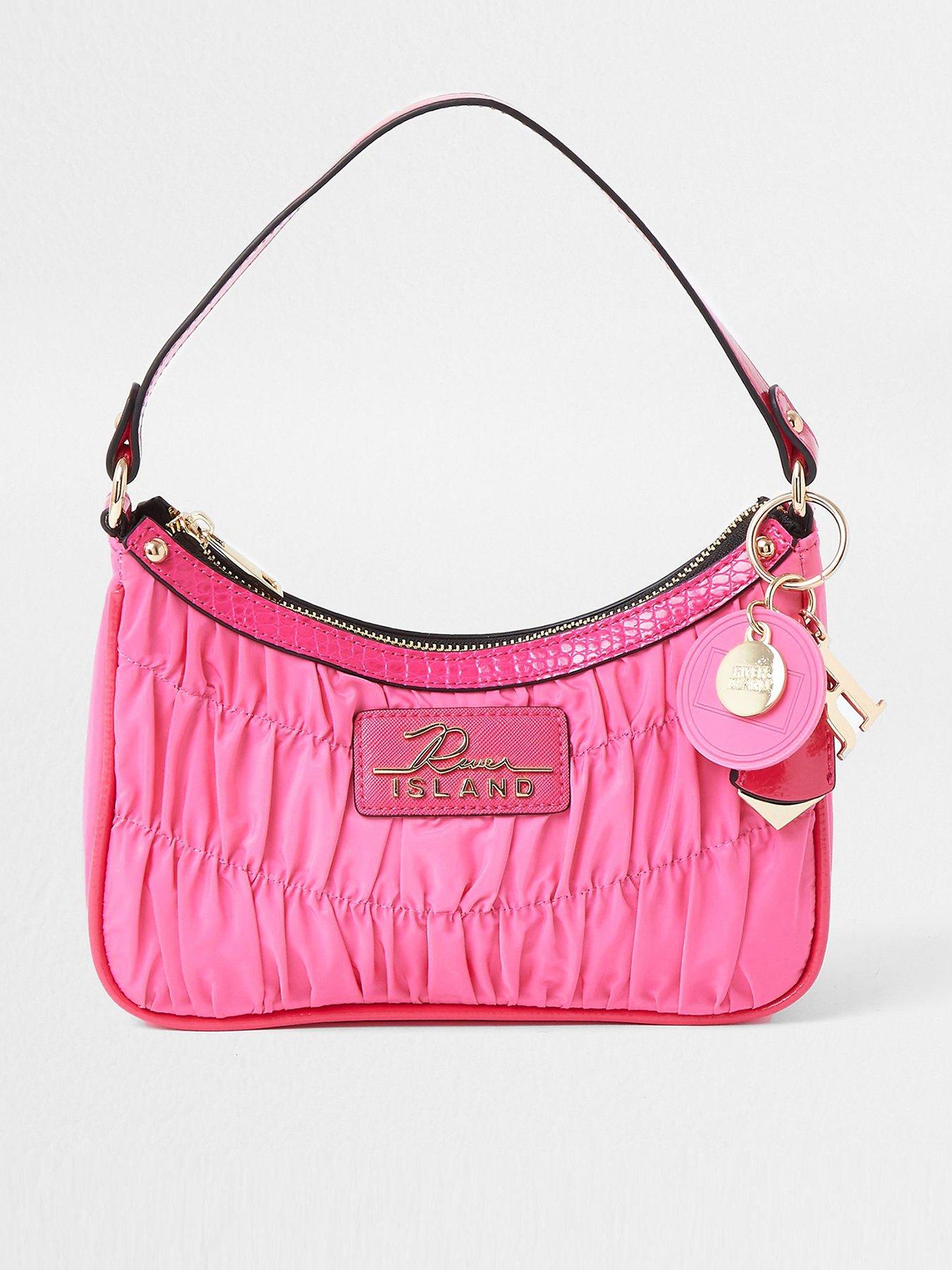pink shoulder bags uk