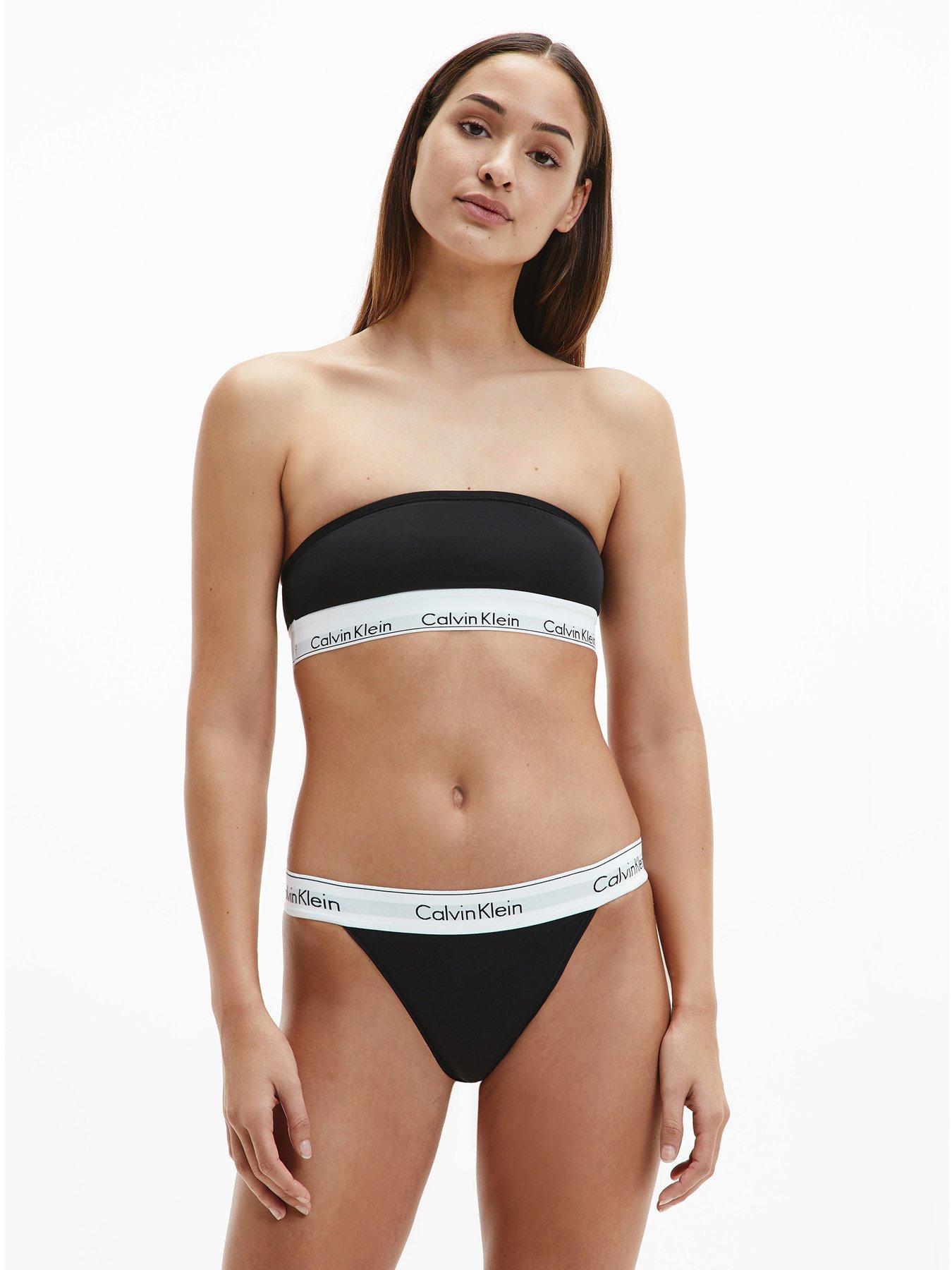 undefined Modern Cotton Brief - Black