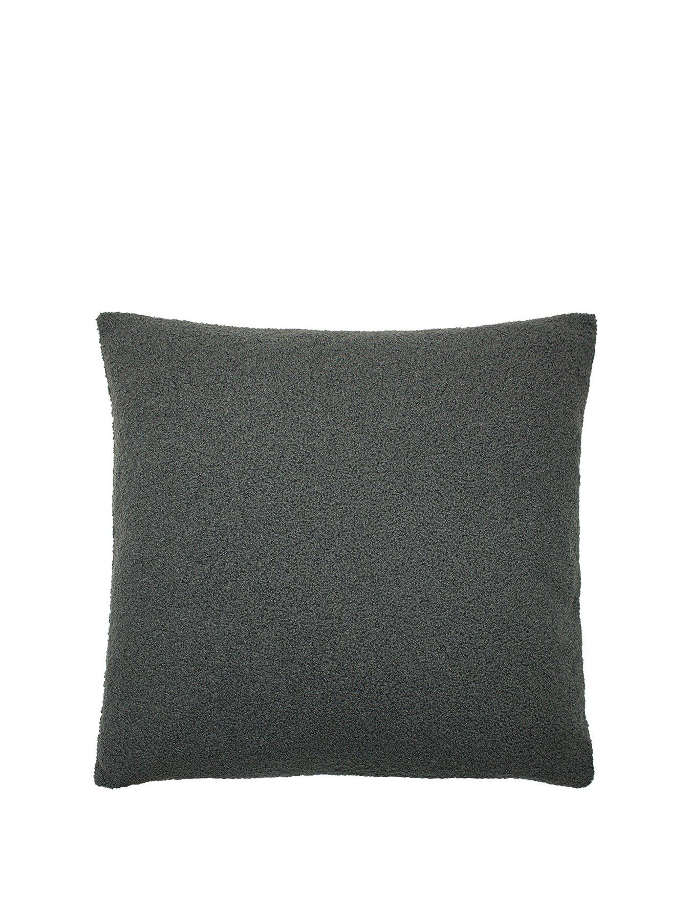 Product photograph of Riva Home Malham Fleece Cushion from very.co.uk