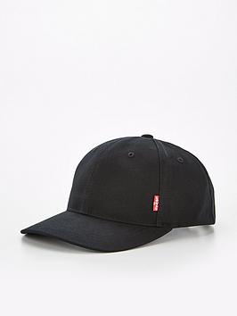 levi's classic red tab cap - black