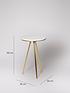  image of swoon-pearl-side-table