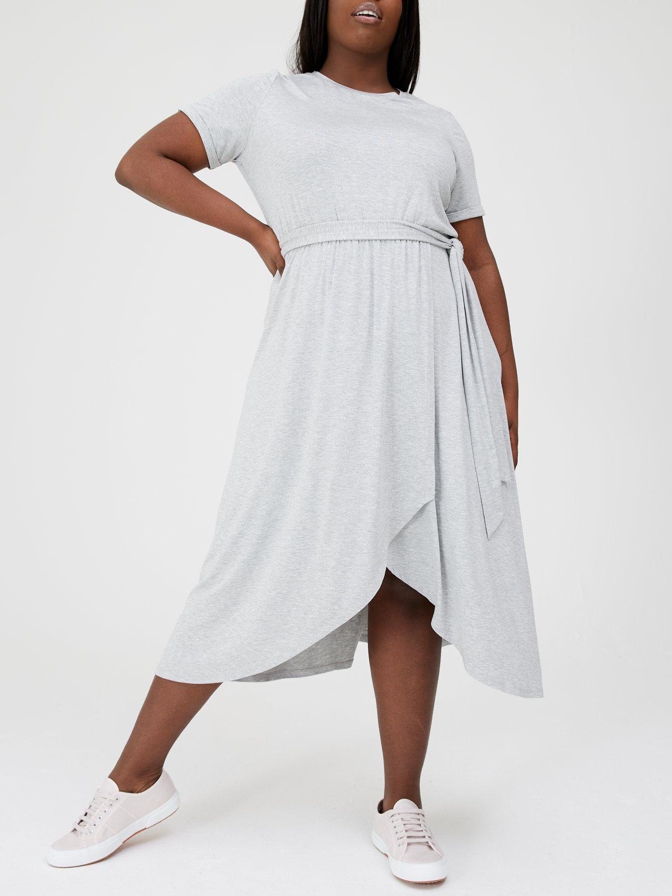 plus size wrap dress uk