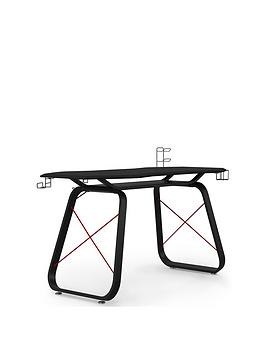 Product photograph of Alphason Oblivion Gaming Desk from very.co.uk