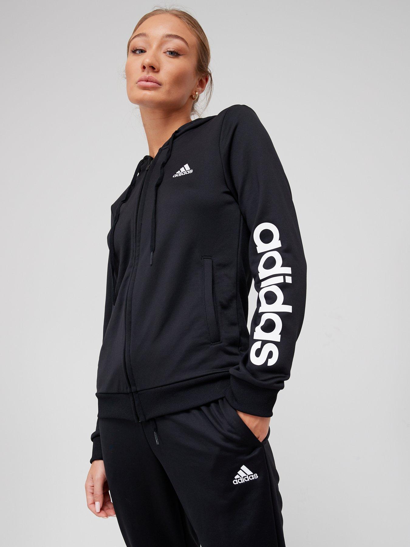 adidas linear french terry tracksuit
