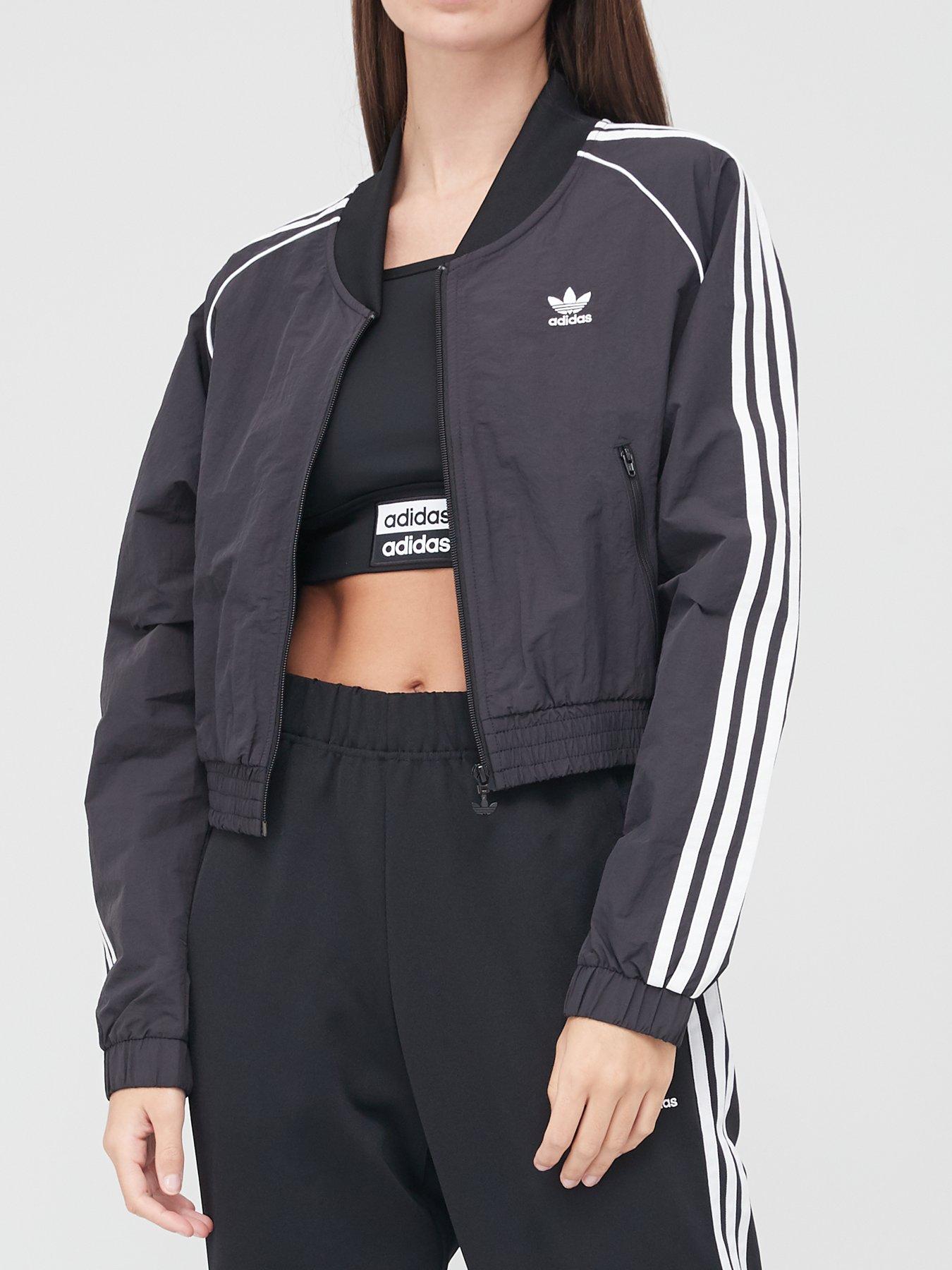 adidas originals short bomber jacket