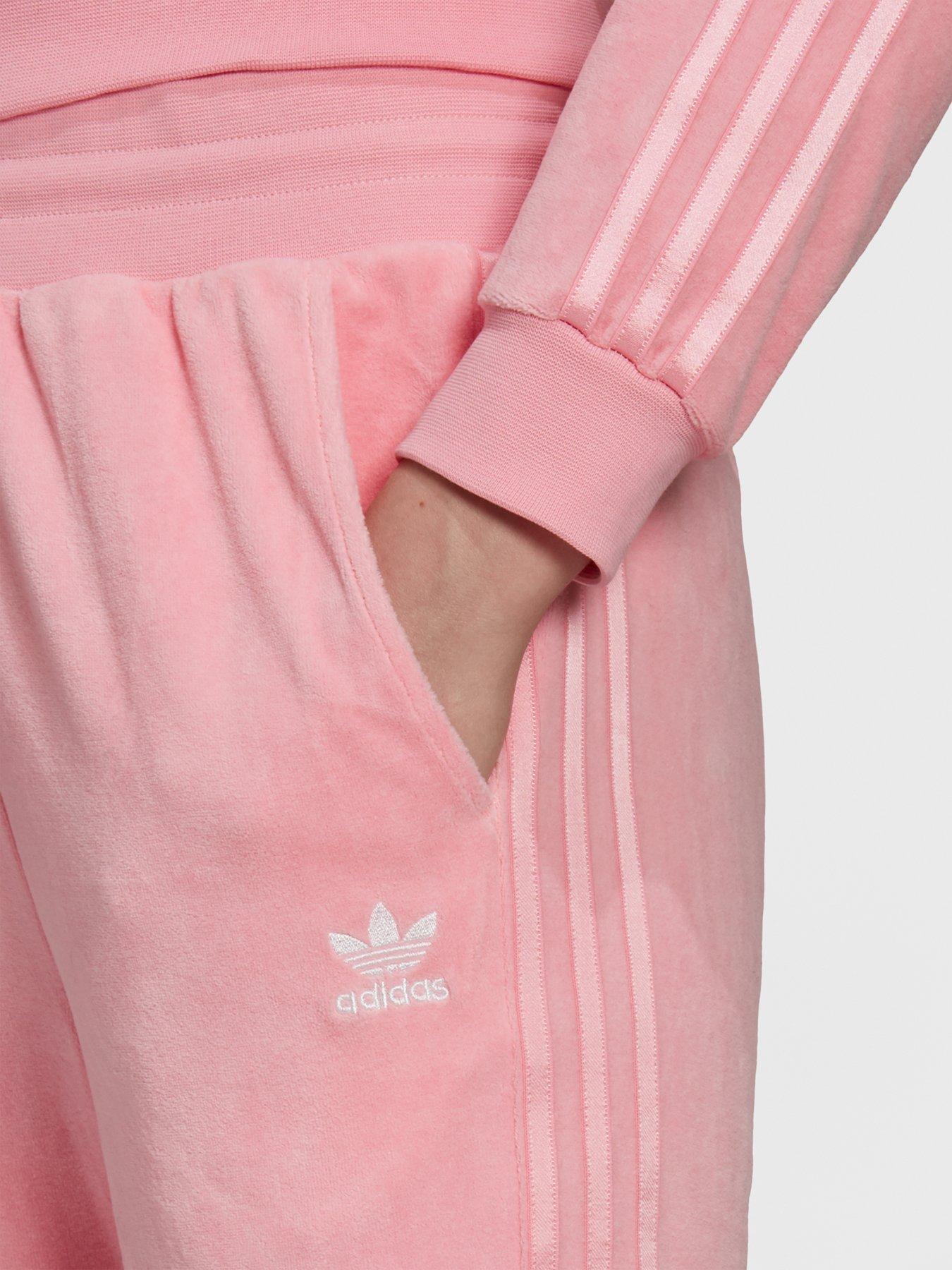 light pink adidas joggers