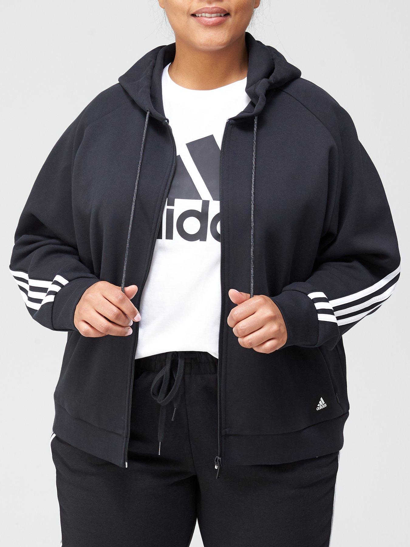 plus size adidas hoodie