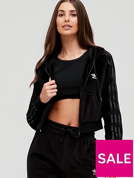 adidas-originals-relaxed-risque-velour-full-zip-hoodie-black
