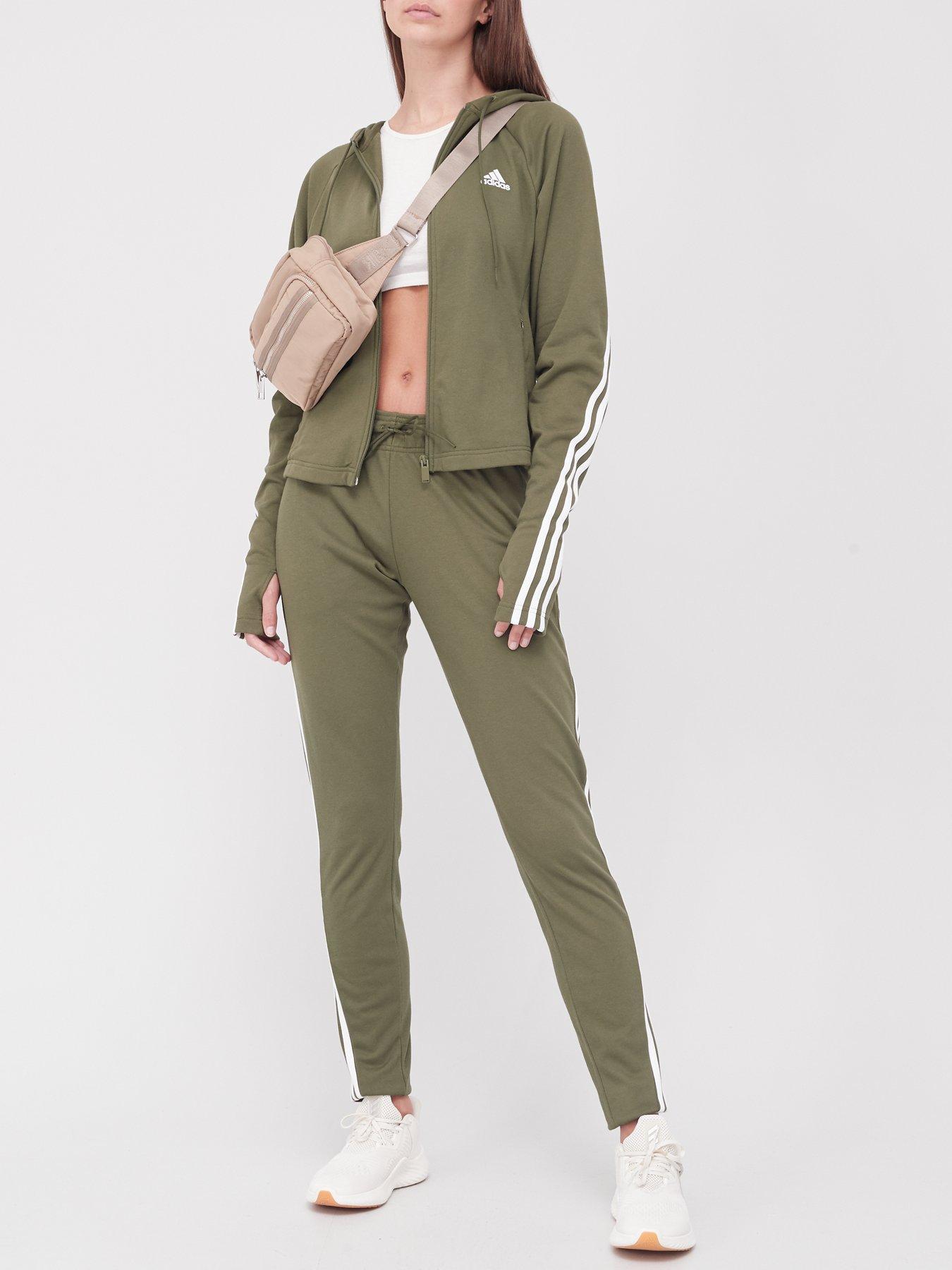 adidas tracksuit khaki