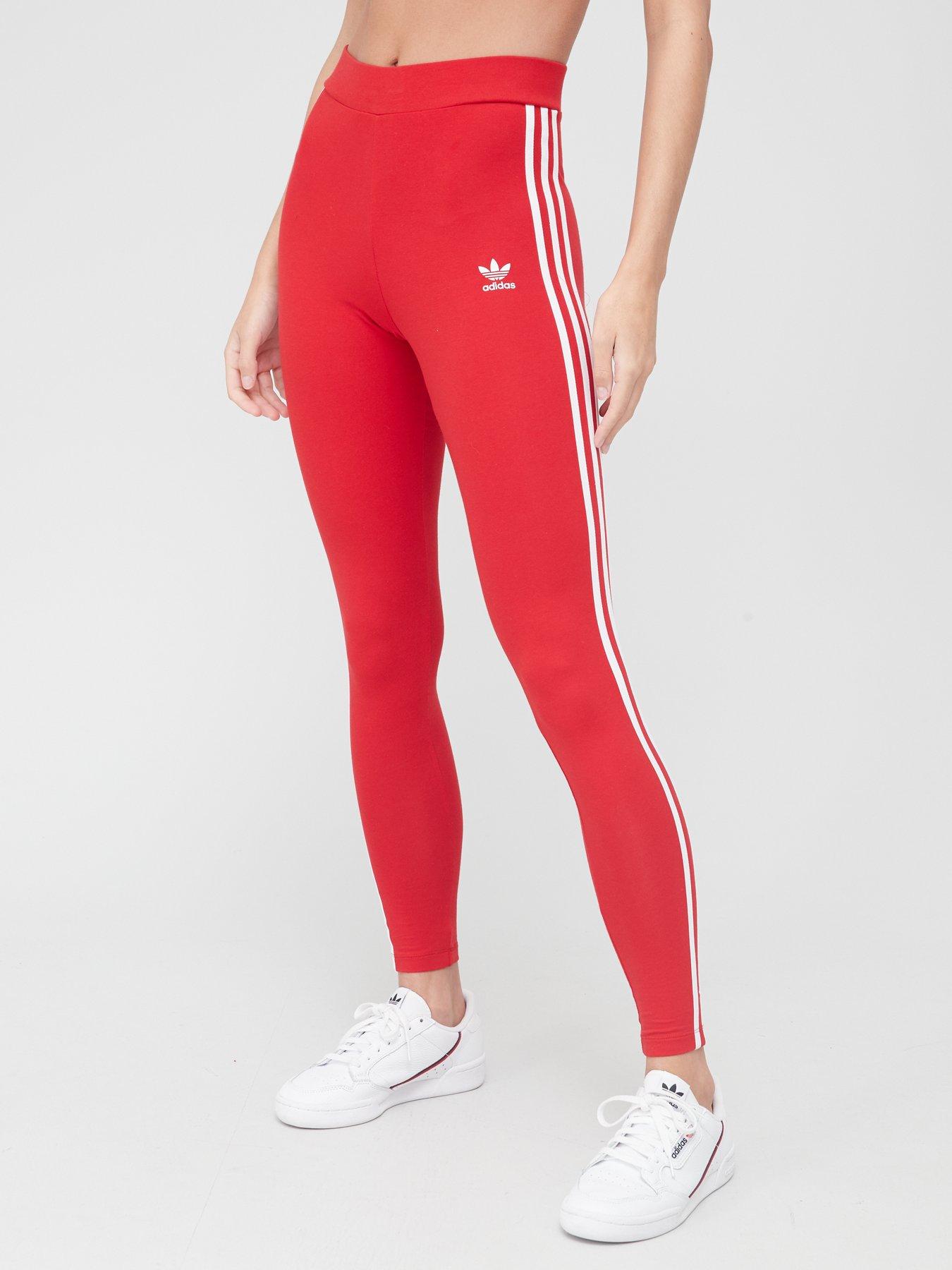 adidas tights red