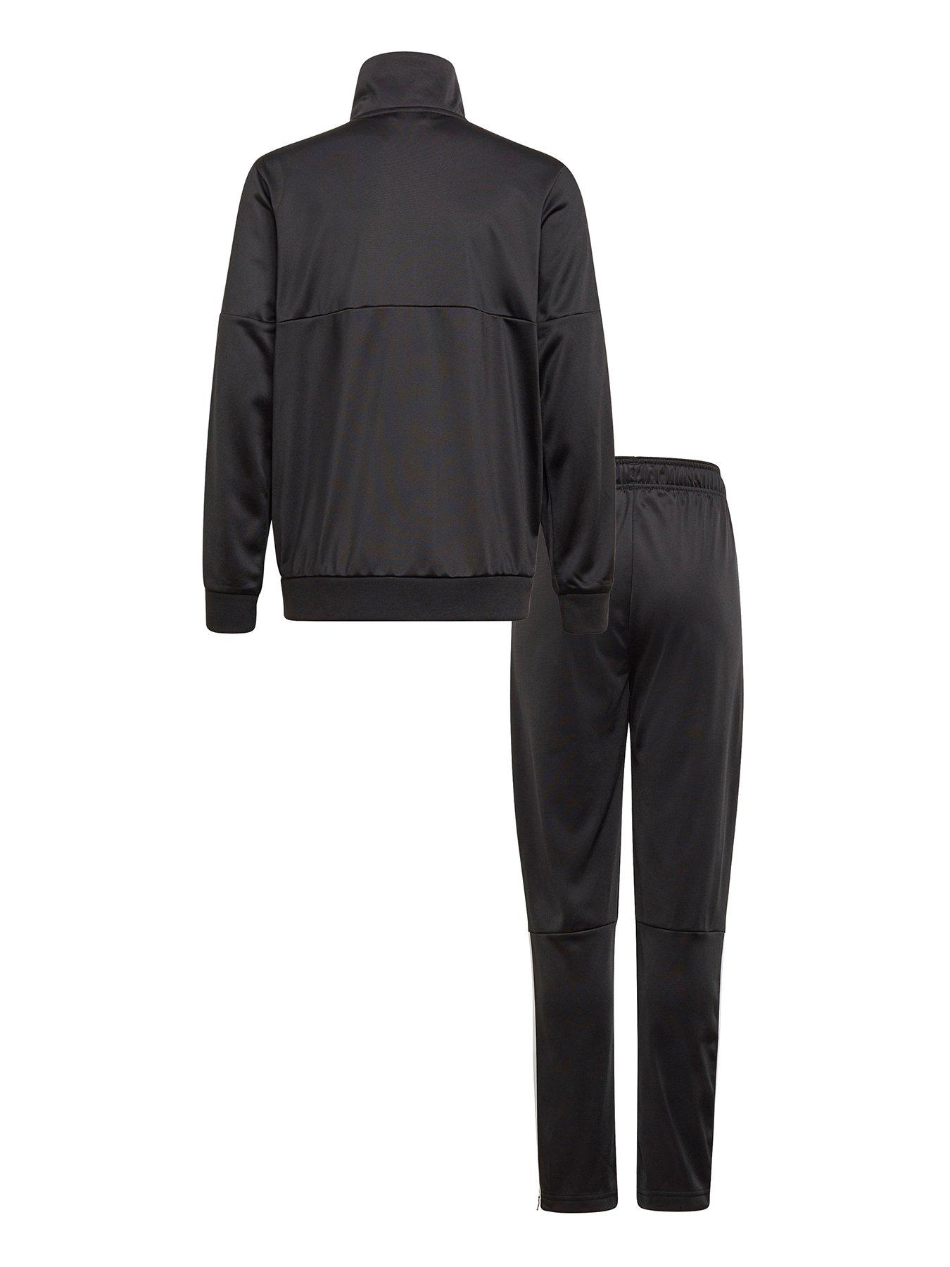 adidas Boys Team Tracksuit - Black