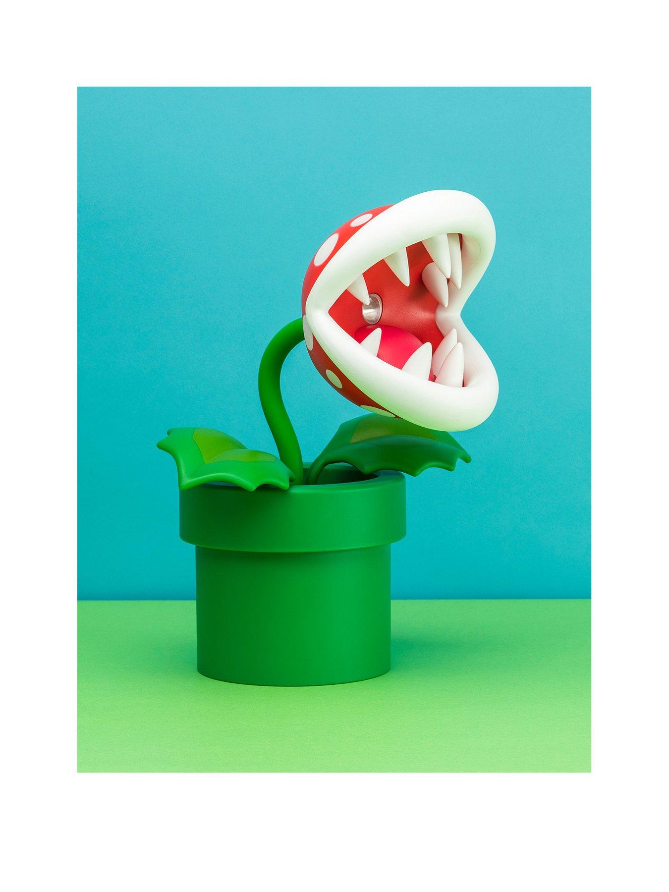 Product photograph of Super Mario Piranha Plant Posable Lamp Bdp from very.co.uk