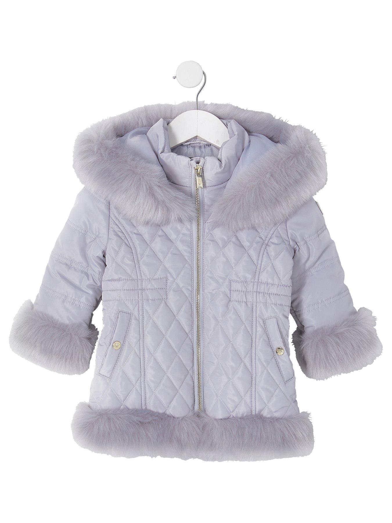 river island mini girls coats