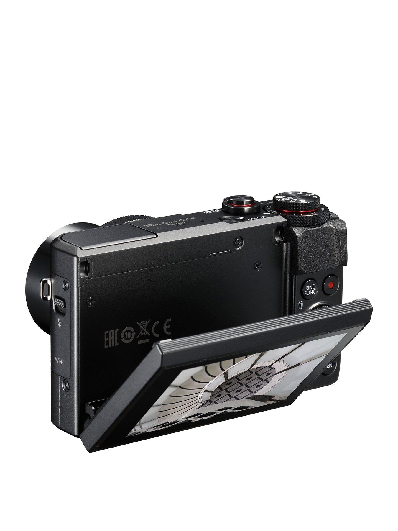 Canon PowerShot G7X MK II Camera inc Case and 32GB SD Memory Card