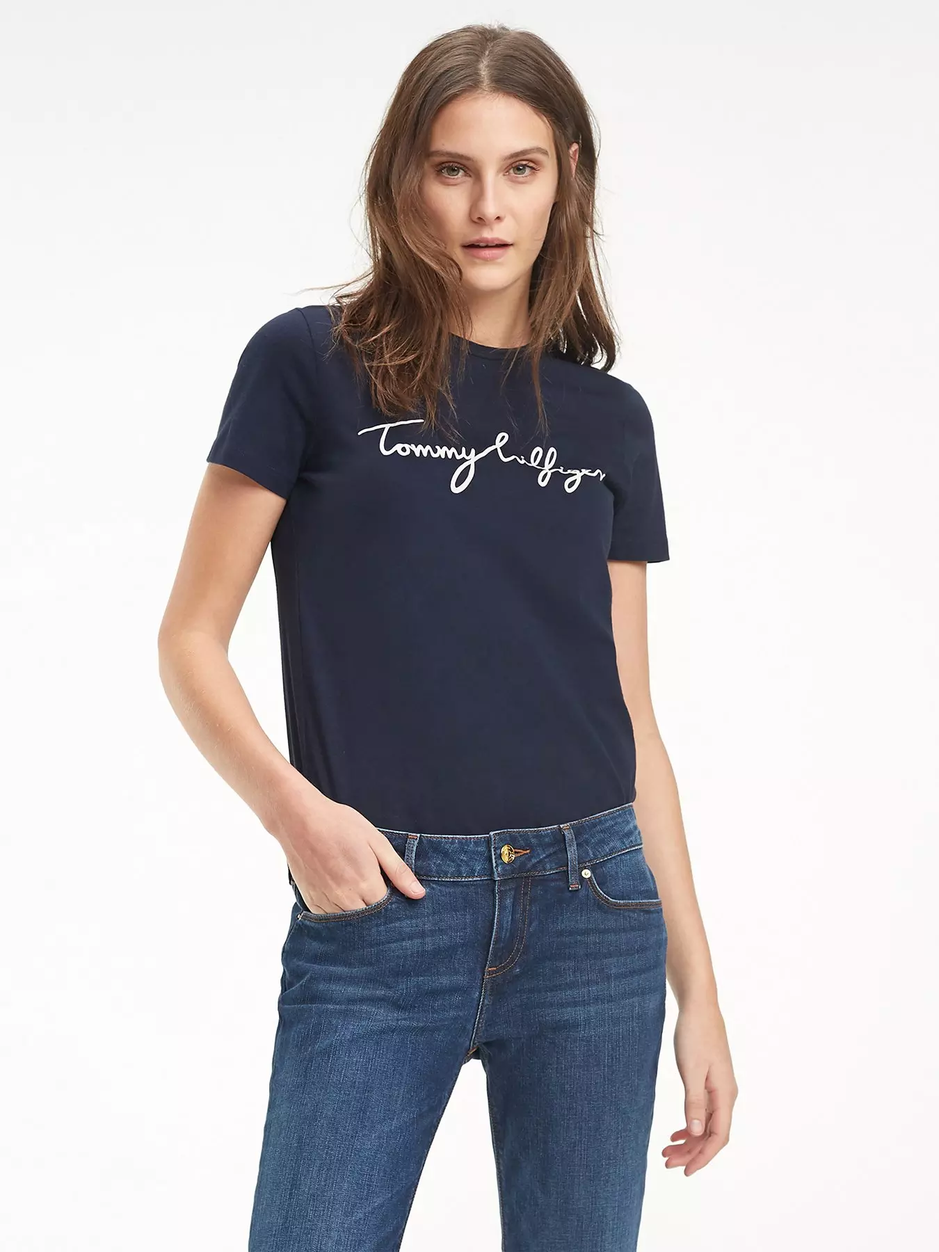 Tommy Hilfiger Women's T-Shirt Everyday Bra, Blue (NAVY BLAZER-PT), 70C EU,  32C UK : : Fashion