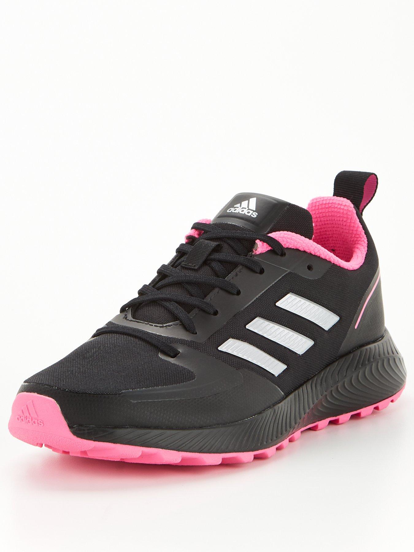 adidas Runfalcon 2.0 Trail - Black/Pink | very.co.uk