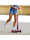 Image thumbnail 6 of 6 of Micro Scooter Maxi Micro Deluxe Foldable Led Scooter -&nbsp;Pink