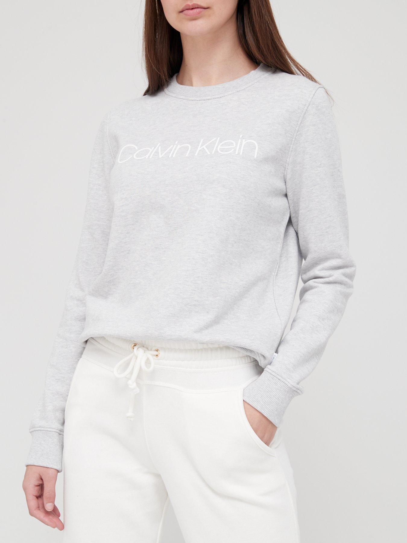 calvin klein core fleece sweatshirt