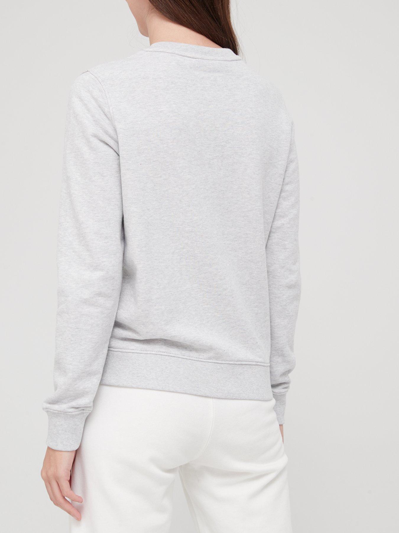Hoodies & Sweatshirts Core Logo Long Sleeve Sweatshirt - Grey