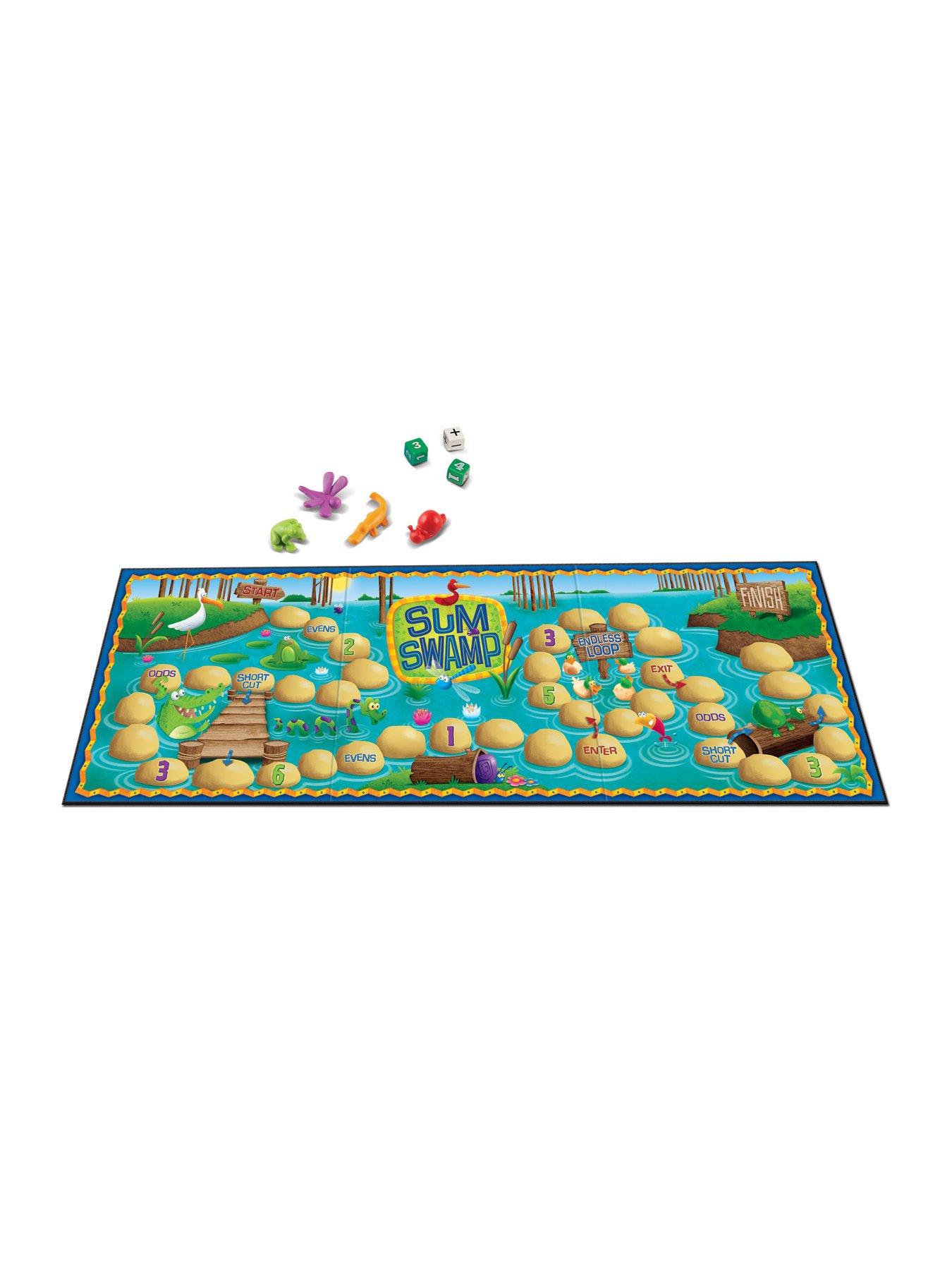 Image 4 of 7 of LEARNING RESOURCES Sum Swamp&trade; Addition &amp; Subtraction Game