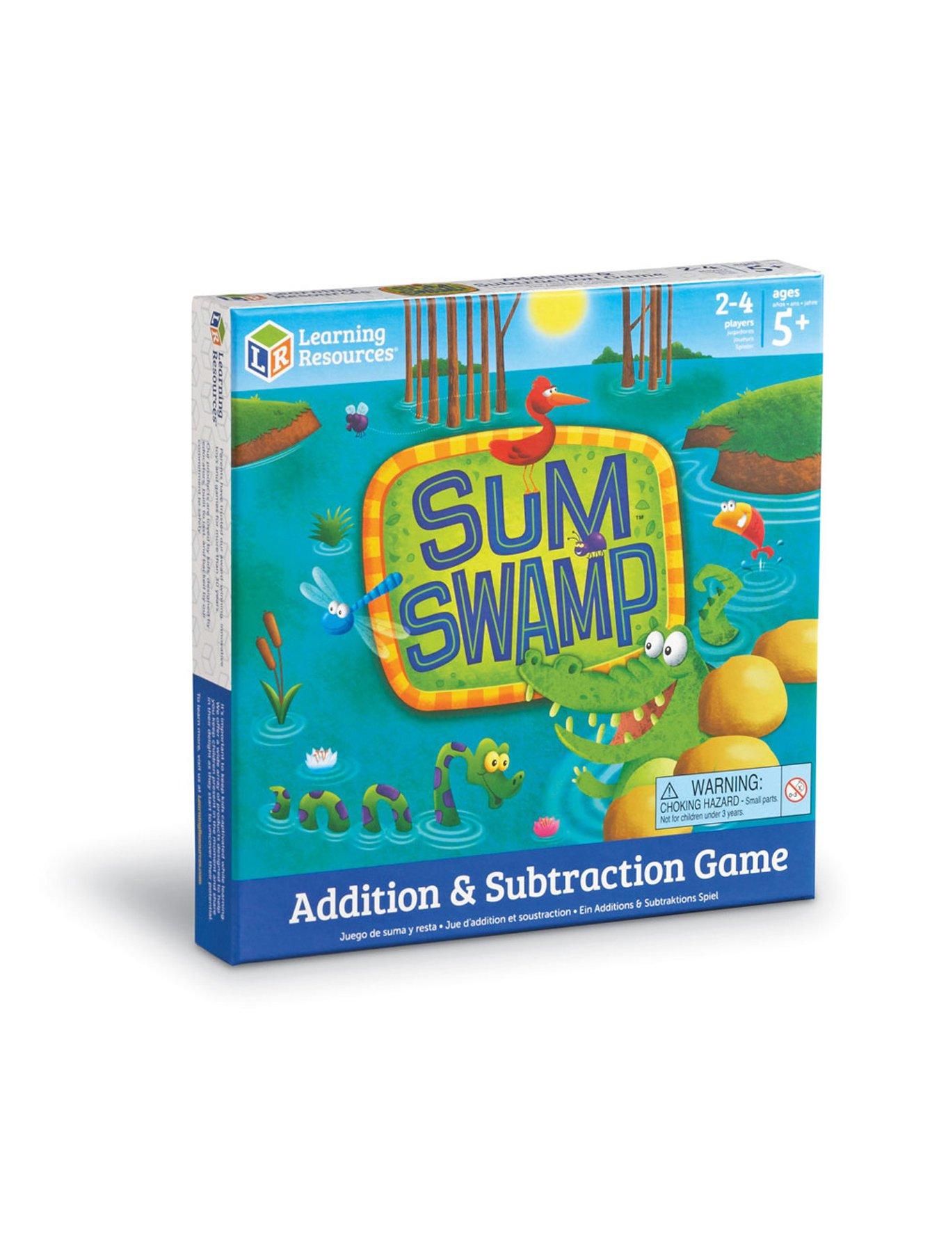 Image 6 of 7 of LEARNING RESOURCES Sum Swamp&trade; Addition &amp; Subtraction Game