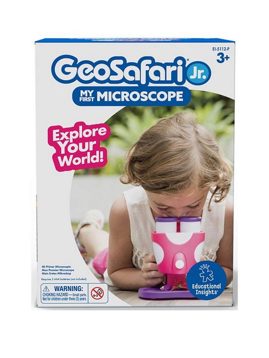 stillFront image of learning-resources-geosafarireg-jr-my-first-microscope-pink