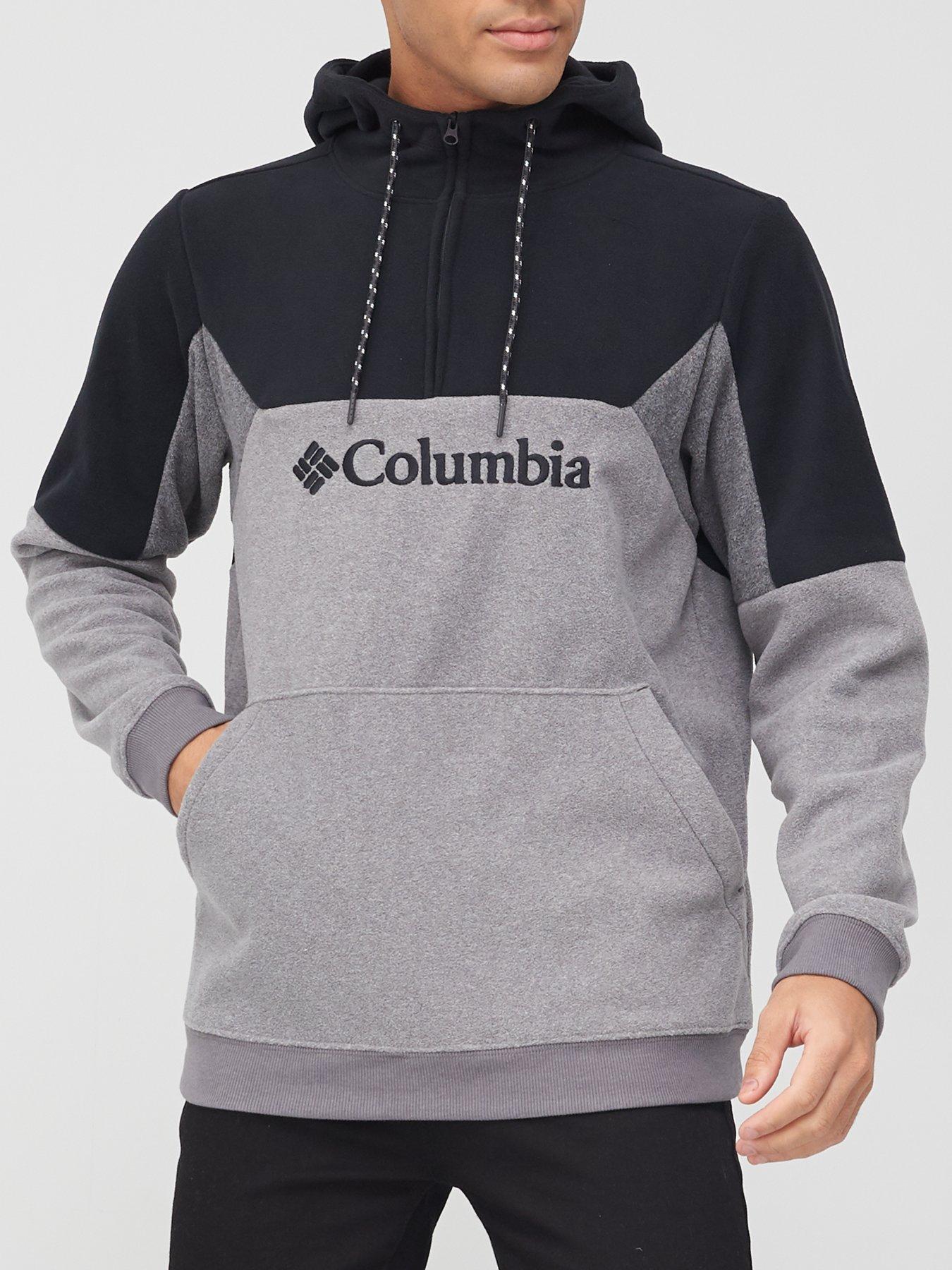 grey columbia hoodie