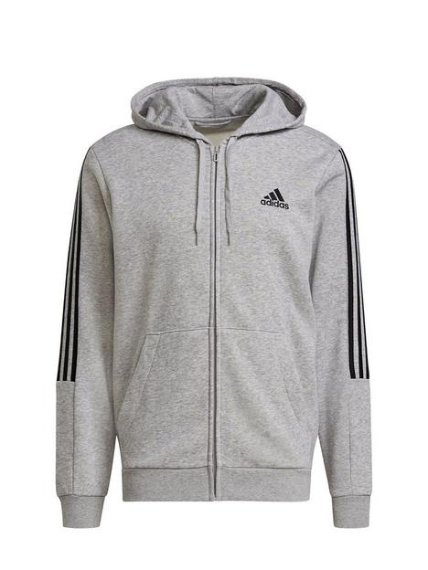 adidas-cut-3-stripe-full-zip-hoodie-medium-grey-heather