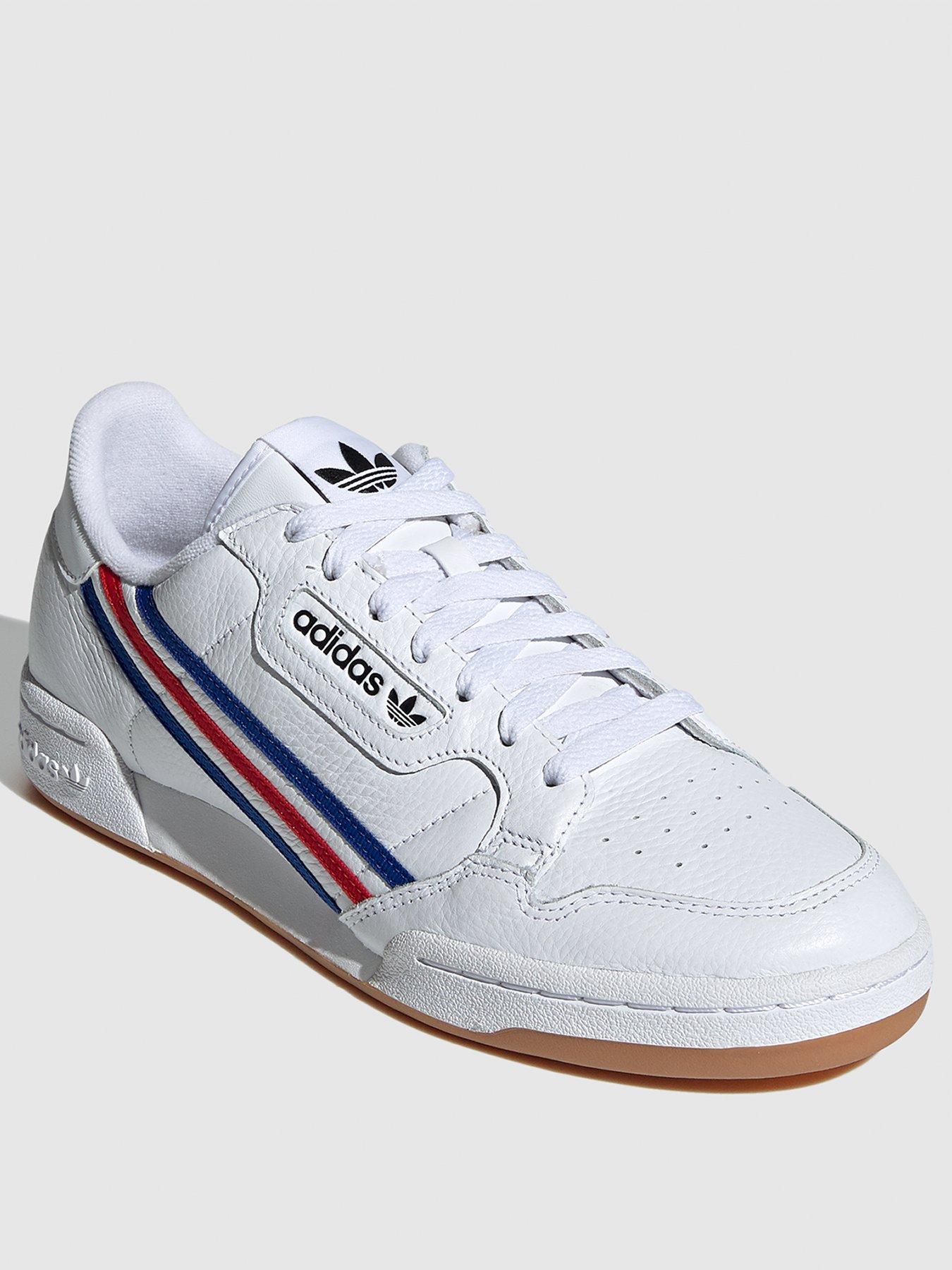 adidas continental 80 all white