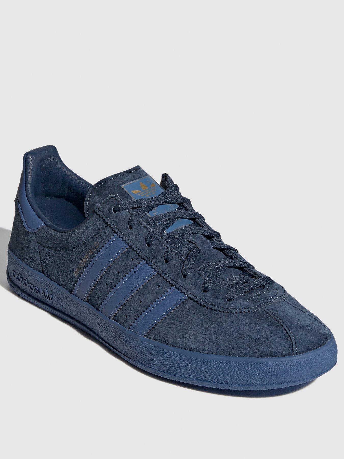 adidas dark blue shoes