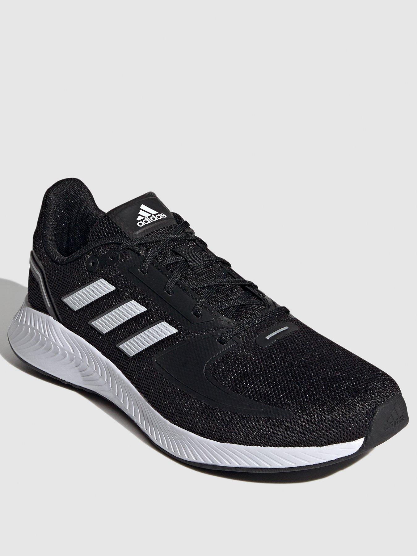 black and white adidas trainers mens