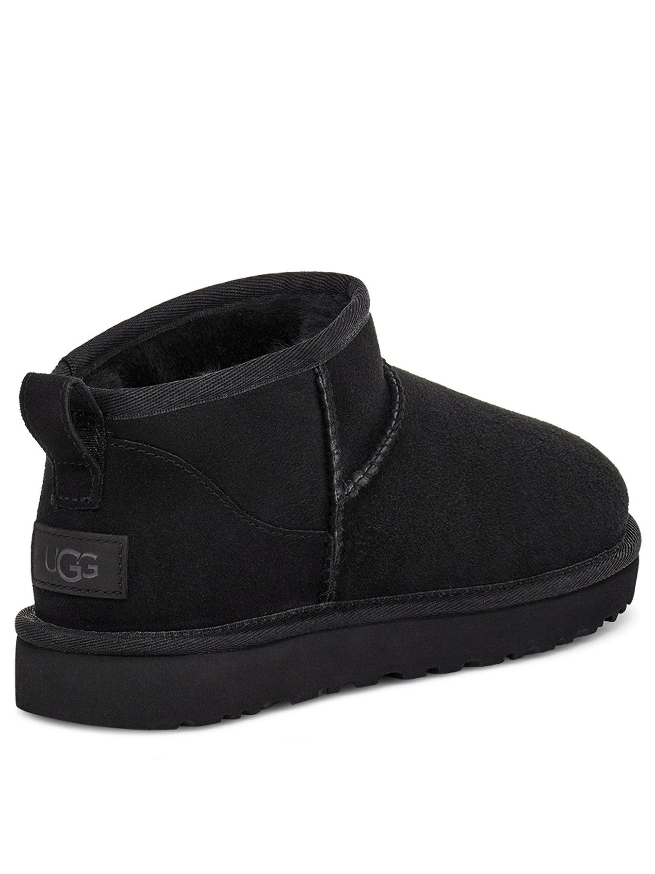 Black ugg deals boots uk