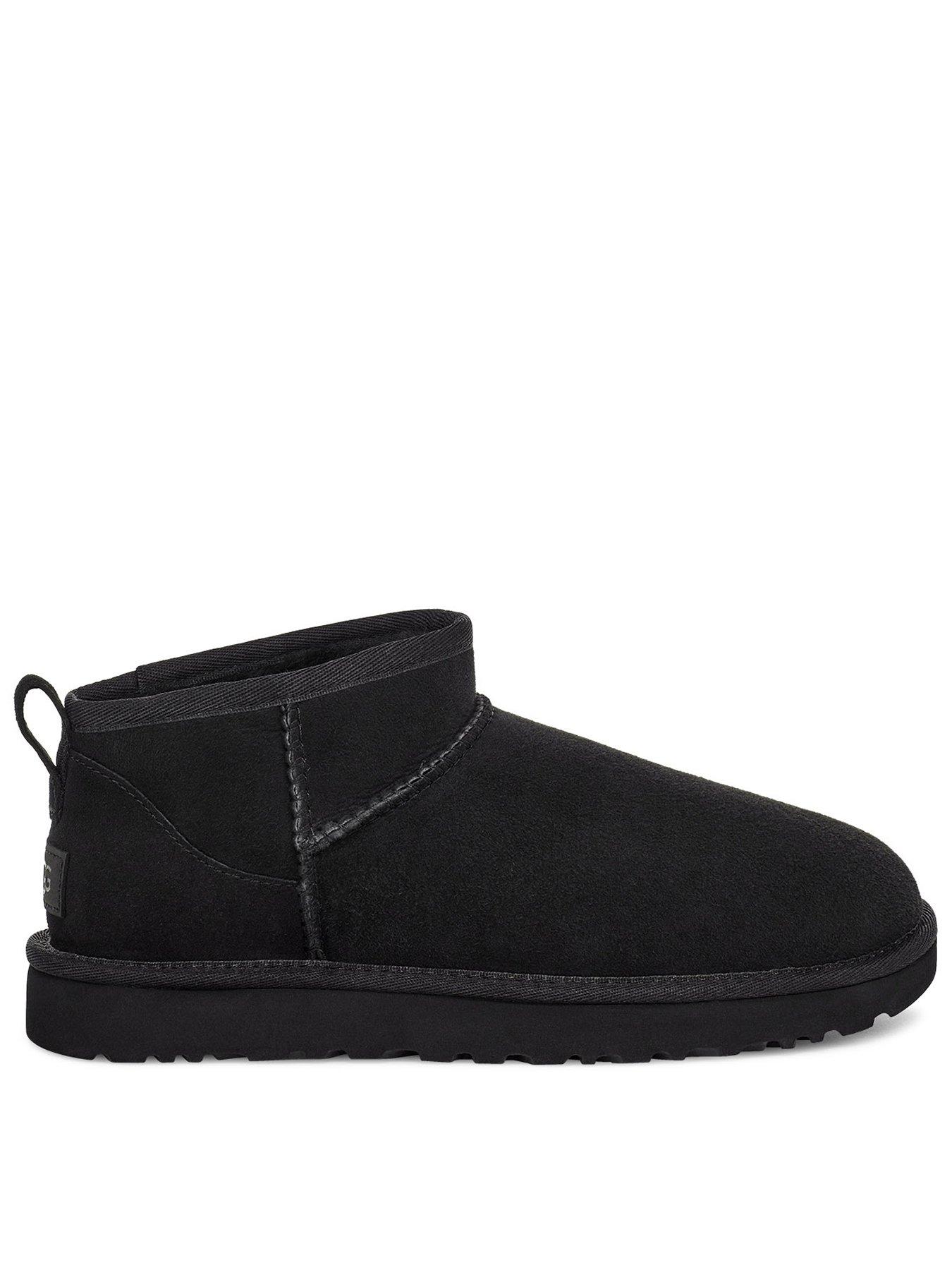 Ugg like boots clearance black