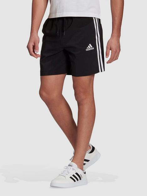 adidas-3-stripe-chelsea-shorts-black