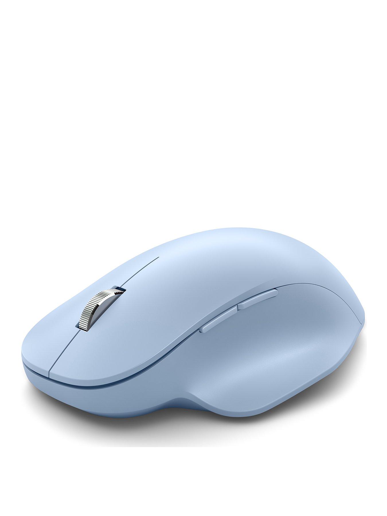 MICROSOFT Ergonomic Bluetooth Wireless BlueTrack Mouse - Blue, Blue