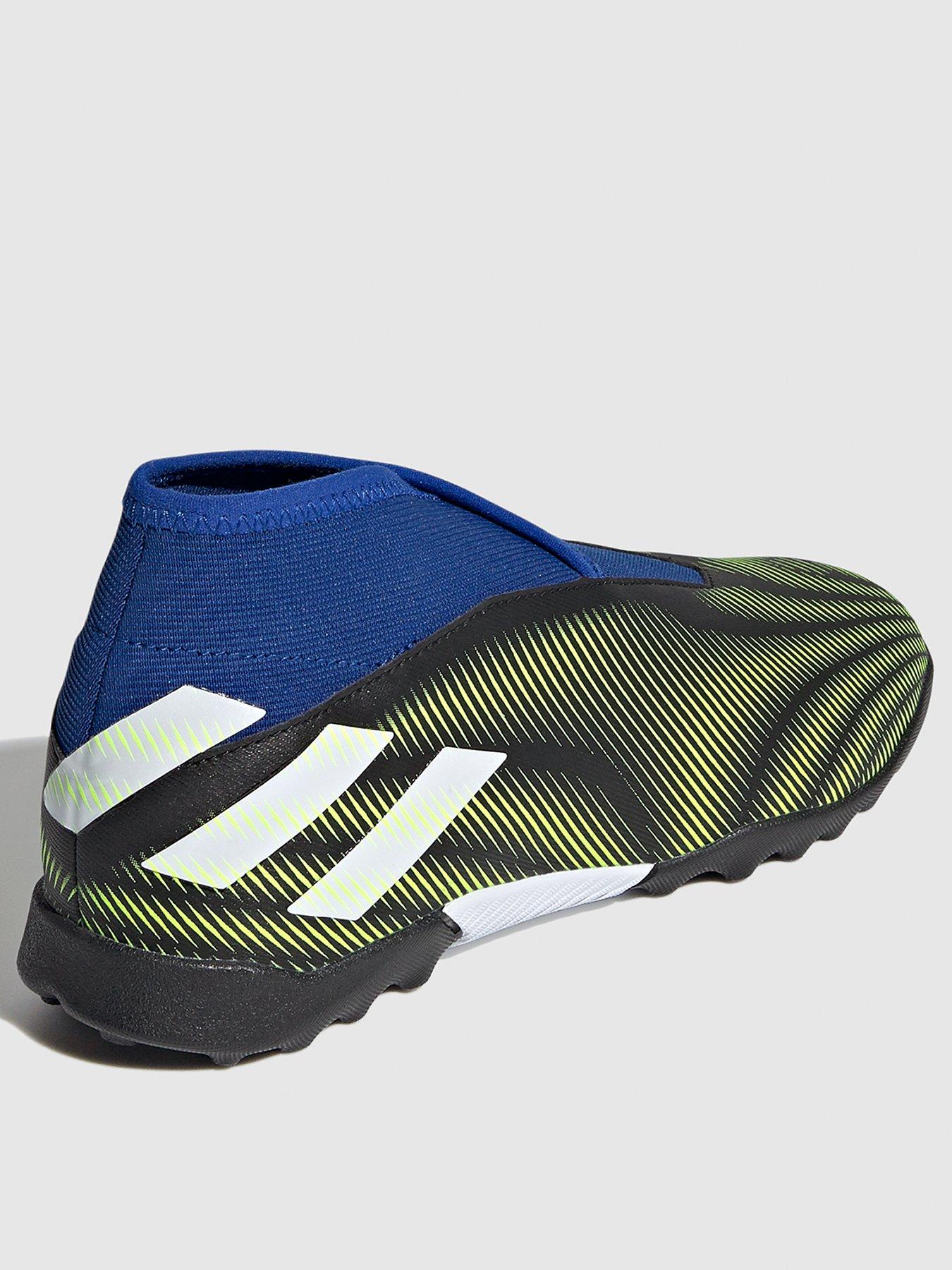 junior laceless astro turf boots