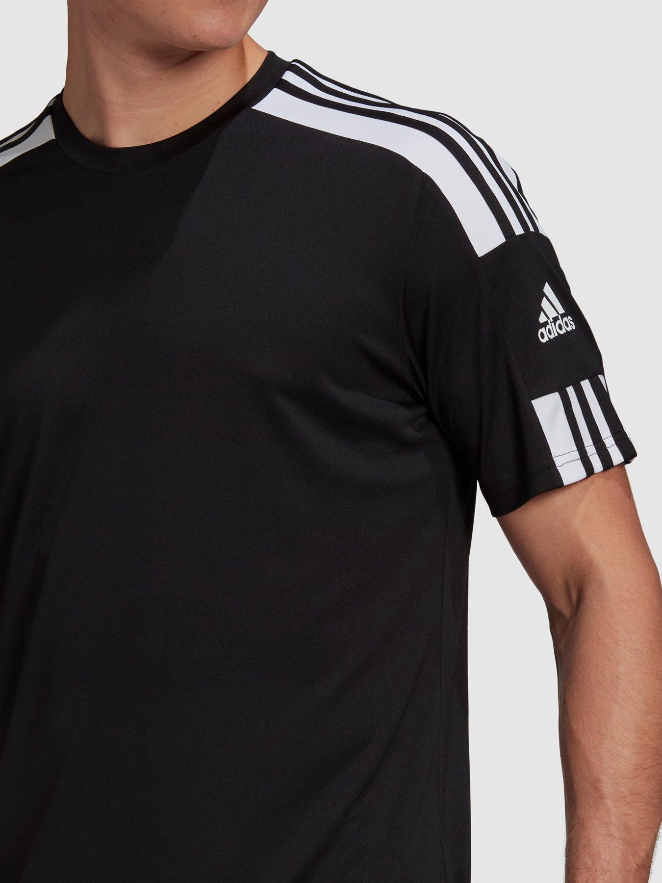 adidas Mens Squad 21 Short Sleeved Jersey - Black | Very.co.uk