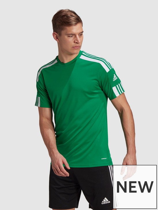 front image of adidas-mens-squad-21-short-sleeved-jersey
