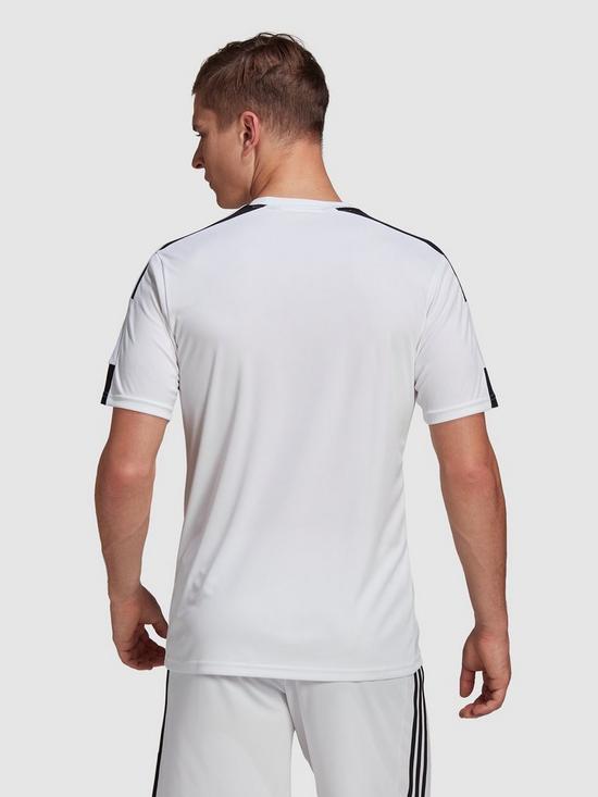 stillFront image of adidas-mens-squad-21-short-sleeved-jersey-white