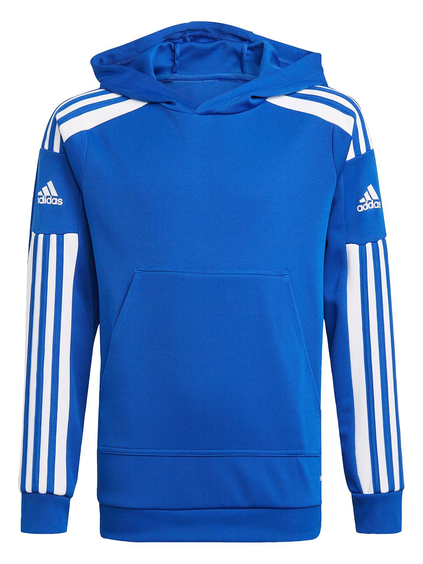 Image 1 of 3 of adidas Youth Squad 21 Hoody - Blue