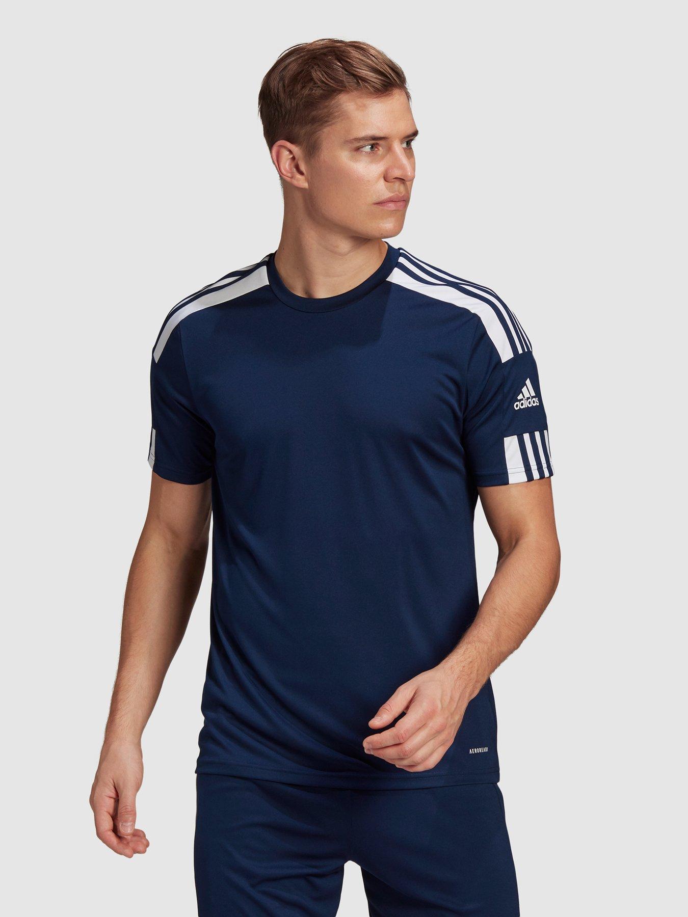 undefined Mens Squad 21 Short Sleeved Jersey - Navy