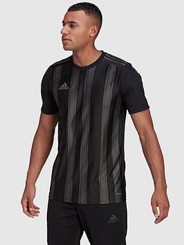 Adidas Striped 21 Jersey - Black/Grey