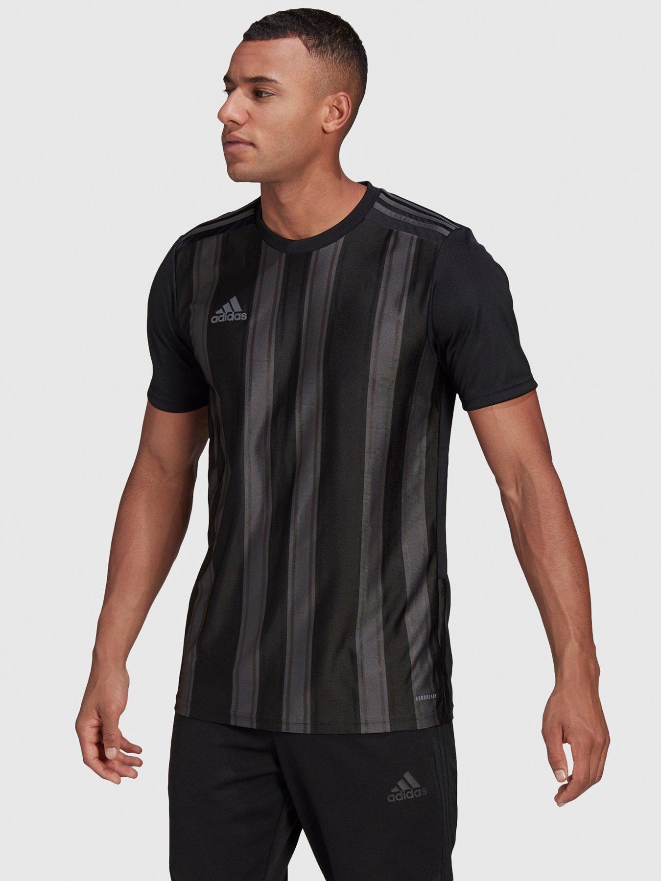 Striped 21 Jersey Black Grey